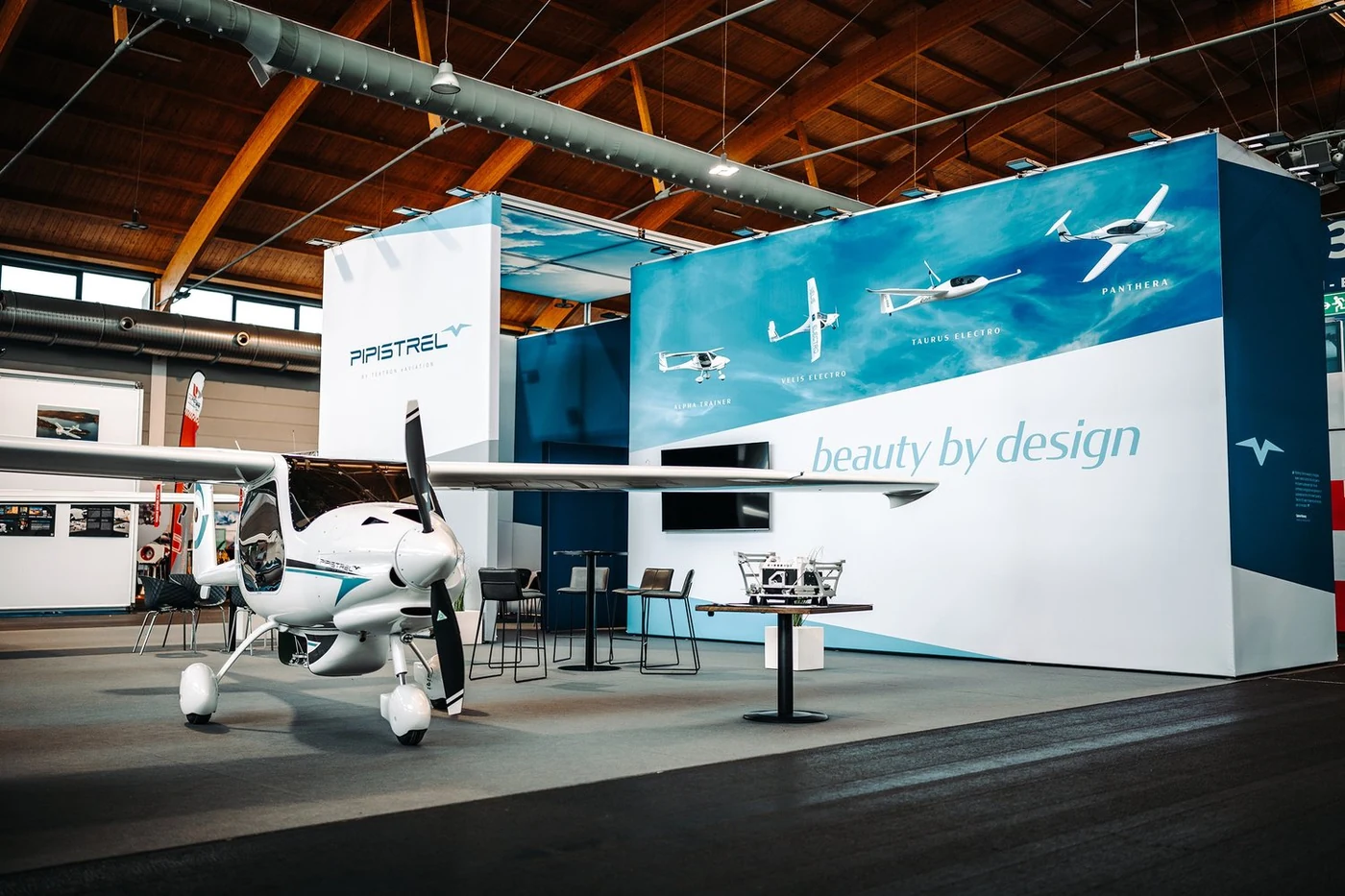 Pipistrel exhibition show floor