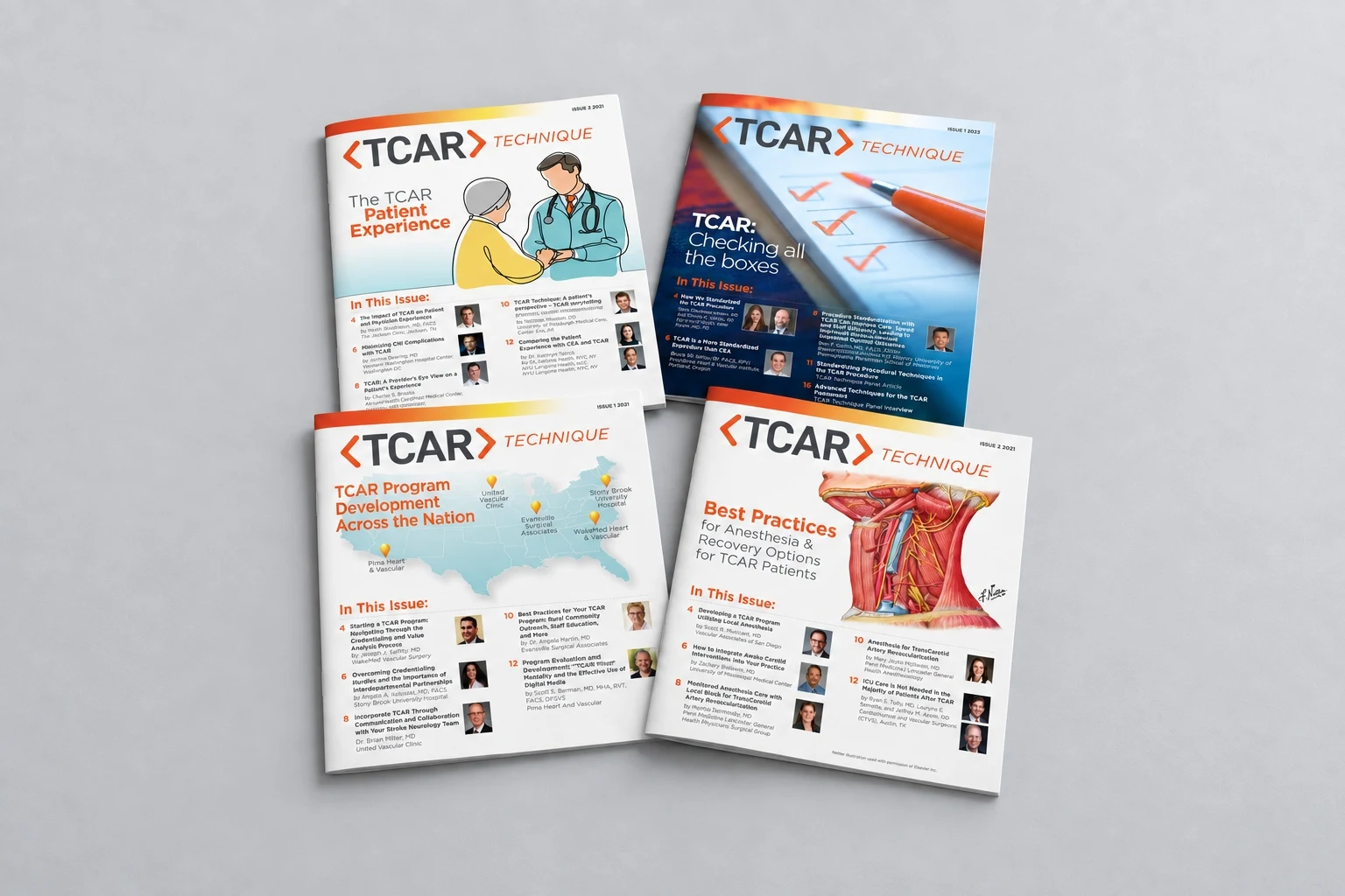 TCAR Technique medical publications with clinical insights and best practices