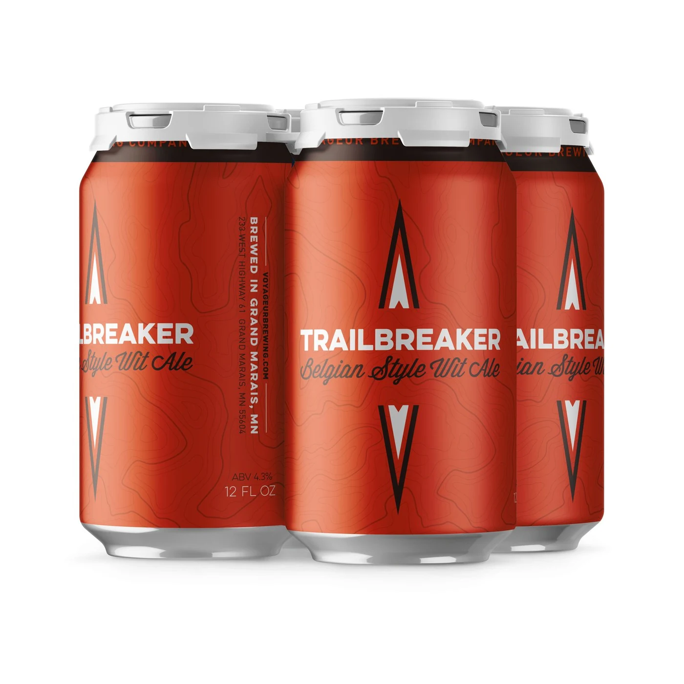 Voyageur Brewing 4-pack packaging